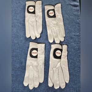 Kirkland Signature Men's Gray Leather Gloves